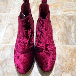 Velvet Booties